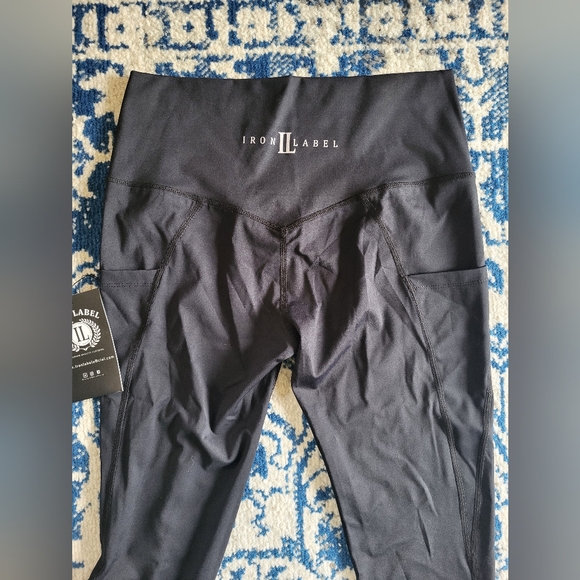 Iron Label leggings women's size med black - Picture 2 of 3